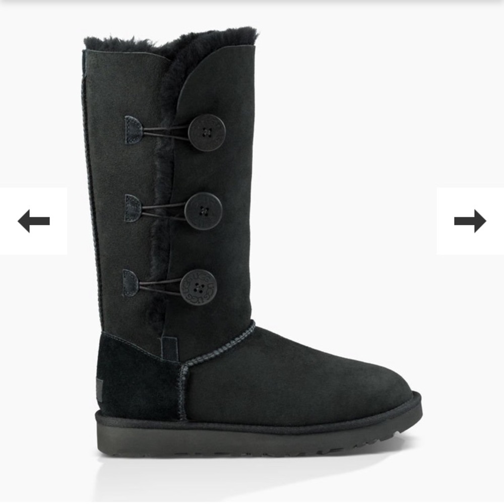 UGG® Bailey Suede Button Triplet II Boots